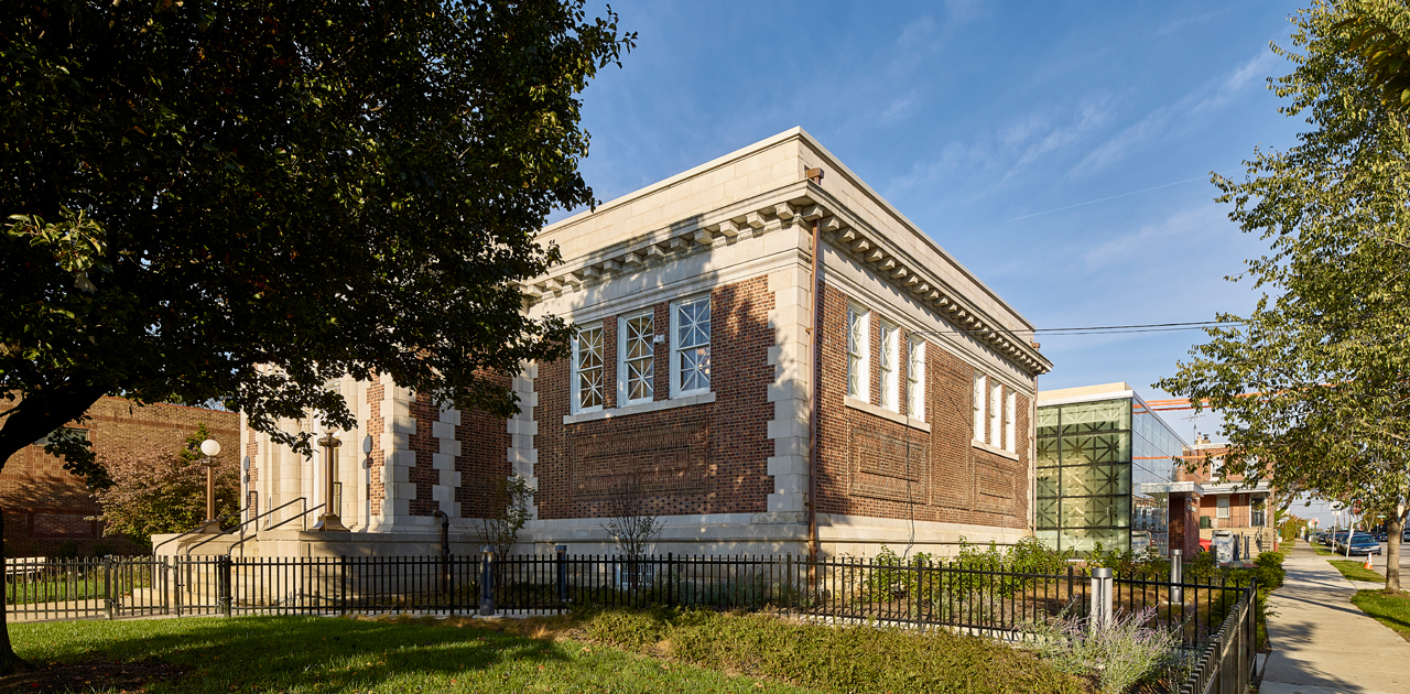 Historic Entrance - Tacony Library